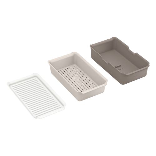 Main product image of Three-Piece Workstation Sink Accessory Set (Light Warm Neutrals), K-35478-LGT