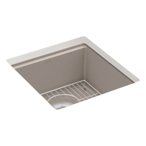 Main product image of Billings 18" Undermount Bar Sink (Matte Taupe), K-33711-CM3