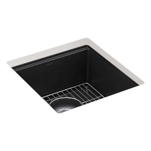 Main product image of Billings 18" Undermount Bar Sink (Matte Black), K-33711-CM1