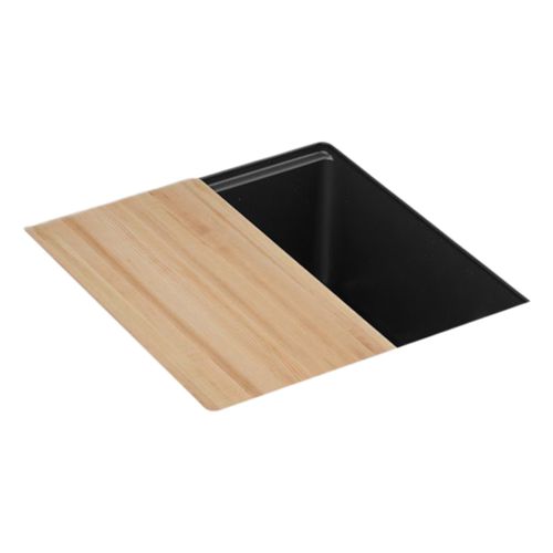 Main product image of Billings 18" Undermount Bar Sink w/ Accessories (Matte Black), K-33711-PC-CM1