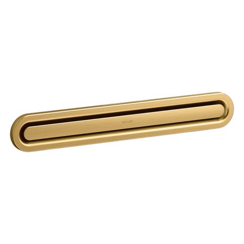Main product image of Invigoration Series Linear Steam Head (Vibrant Brushed Moderne Brass), K-32309-2MB