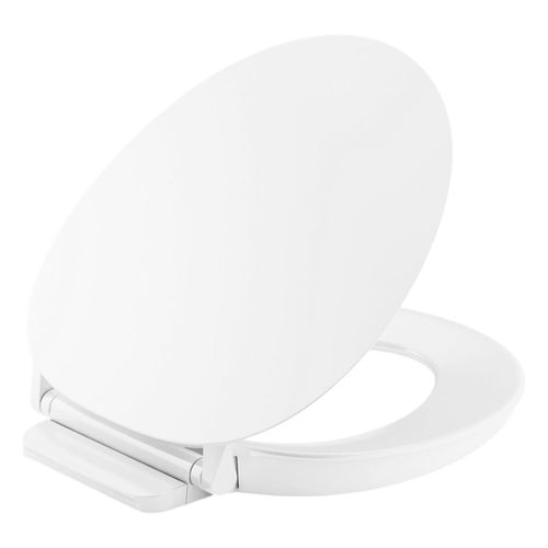 Main product image of Cymbal Readylatch Quiet-Close Round-Front Toilet Seat (White), K-57778-WCF-0