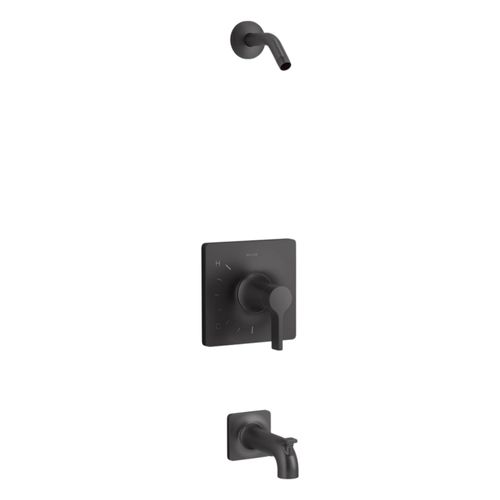 Main product image of Venza Rite-Temp Bath And Shower Trim Kit, Without Showerhead (Matte Black), K-TLS28127-4-BL