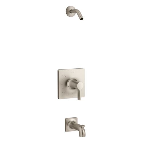 Main product image of Venza Rite-Temp Bath And Shower Trim Kit, Without Showerhead (Vibrant Brushed Nickel), K-TLS28127-4-BN