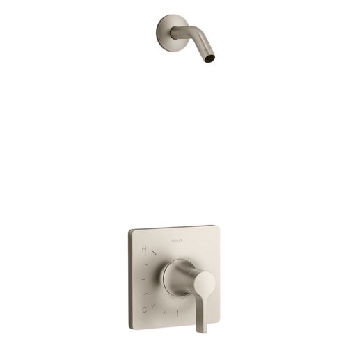 Main product image of Venza Rite-Temp Shower Trim Kit, Without Showerhead (Vibrant Brushed Nickel), K-TLS28128-4-BN