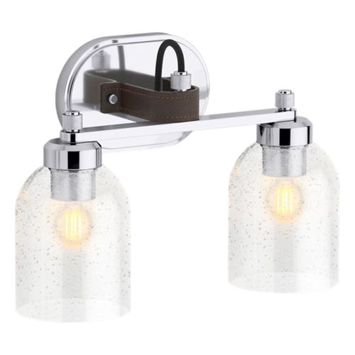 Main product image of Tannage Two-Light Sconce (Polished Chrome), K-38417-SC02-CPL