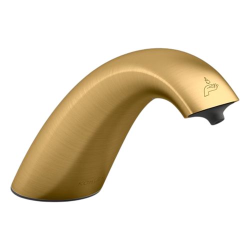 Main product image of Curve Touchless Foaming Soap Dispenser, Dc-Powered (Vibrant Brushed Moderne Brass), K-25194-2MB
