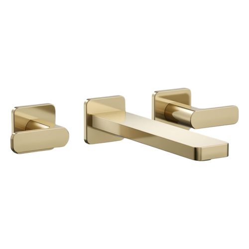 Main product image of Parallel Wall-Mount Bathroom Faucet Trim, 1.2 Gpm (Vibrant French Gold), K-T27120-4-AF
