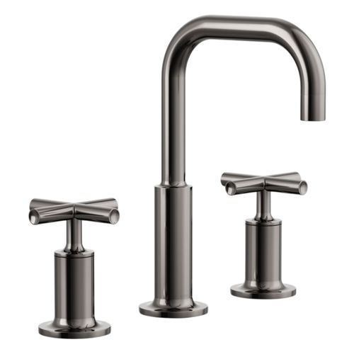 Main product image of Purist Widespread Bathroom Faucet w/ Cross Handles, 1.2 Gpm (Vibrant Titanium), K-14406-3-TT