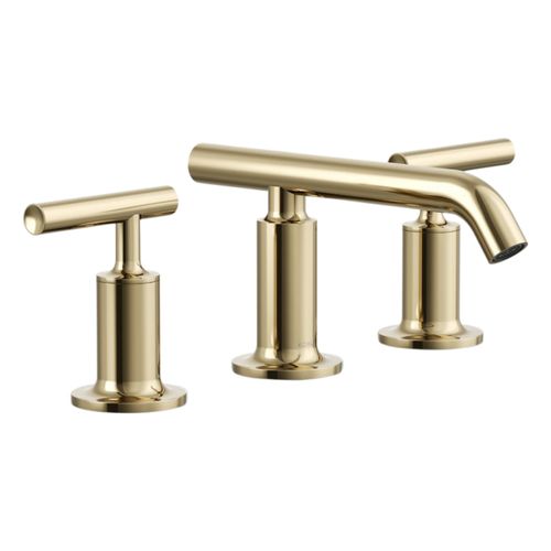 Main product image of Purist Widespread Bathroom Faucet w/ Lever Handles, 1.2 Gpm (Vibrant French Gold), K-14410-4-AF