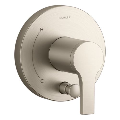 Main product image of Elate Rite-Temp Valve Trim w/ Diverter (Vibrant Brushed Nickel), K-T35325-4-BN