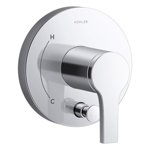 Main product image of Elate Rite-Temp Valve Trim w/ Diverter (Polished Chrome), K-T35325-4-CP