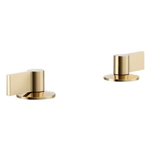 Main product image of Components Lever Bathroom Faucet Handles (Vibrant French Gold), K-77974-4-AF