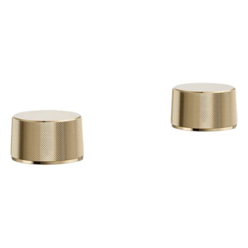 Main product image of Components Oyl Bathroom Faucet Handles (Vibrant French Gold), K-77974-8-AF