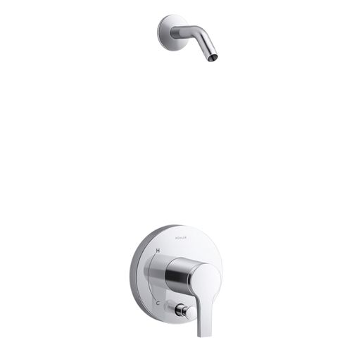 Main product image of Elate Rite-Temp Shower Trim Kit w/ Push-Button Diverter, Without Showerhead (Polished Chrome), K-TLS35326-4-CP