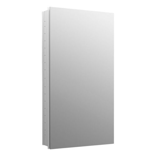 Main product image of Catalan 20-1/8" W X 36-1/8" H Aluminum Single-Door Medicine Cabinet w/ 170 Degree Hinge (Satin Anodized Aluminum), K-2939-PG-SAA