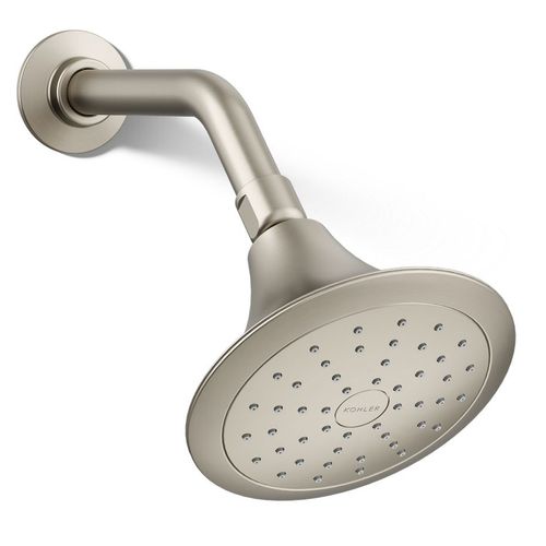 Main product image of Forté 1-Function Shower Head, 1.75 GPM (Vibrant Brushed Nickel), K-10327-G-BN