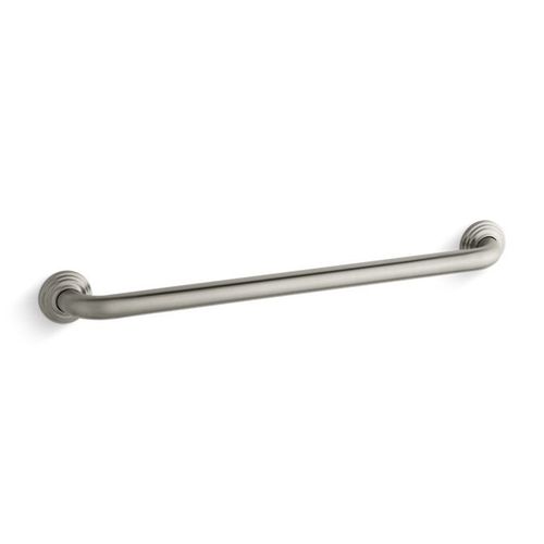 Main product image of Traditional 24" Grab Bar (Vibrant Brushed Nickel), K-10542-BN