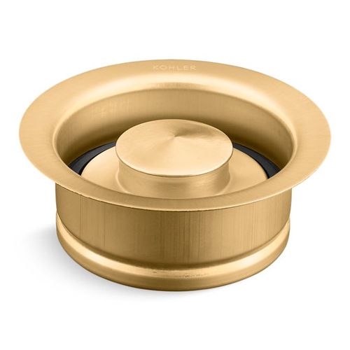 Main product image of Disposal Flange w/ Stopper (Vibrant Brushed Moderne Brass), K-11352-2MB