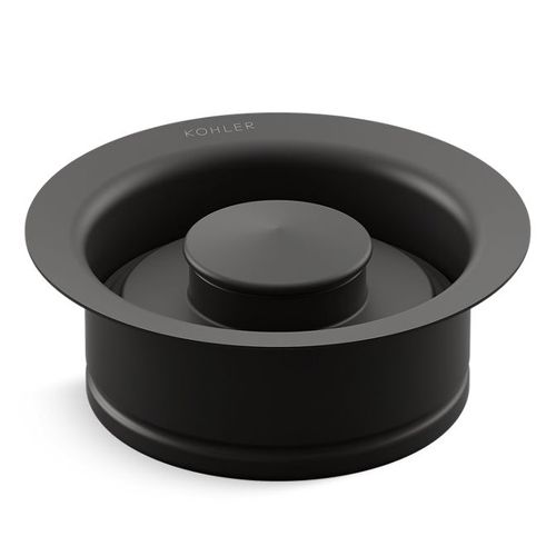Main product image of Disposal Flange w/ Stopper (Matte Black), K-11352-BL