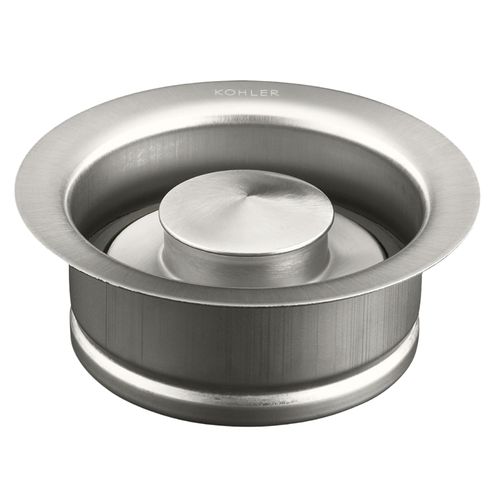 Main product image of Solid Durable Disposal Flange for Standard Garbage Disposals (Brushed Stainless), K-11352-BS