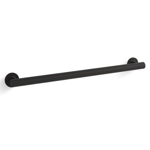 Main product image of Purist 24" Grab Bar (Matte Black), K-11893-BL
