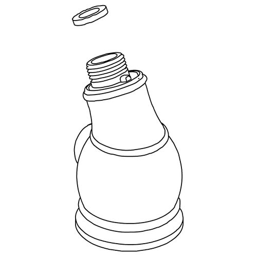 Main product image of Traditional Faucet Spray Assembly (Brushed Chrome), 1307777-G