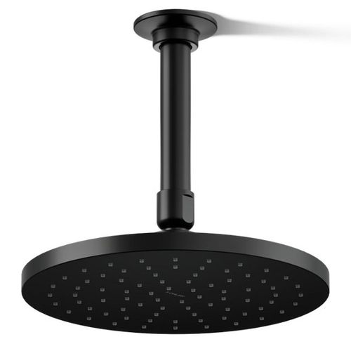 Main product image of Contemporary Round 8" 1-Function Rainhead, 2.5 GPM (Matte Black), K-13688-BL