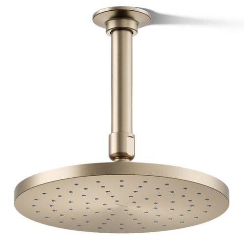 Main product image of Contemporary Round 8" 1-Function Rainhead, 2.5 GPM (Vibrant Brushed Bronze), K-13688-BV