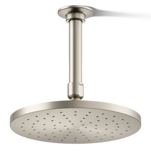 Main product image of Contemporary Round 8" 1-Function Rainhead, 1.75 GPM (Vibrant Brushed Nickel), K-13688-G-BN