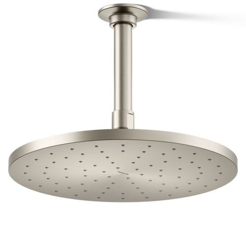 Main product image of Contemporary Round 10" 1-Function Rainhead, 1.75 GPM (Vibrant Brushed Nickel), K-13689-G-BN