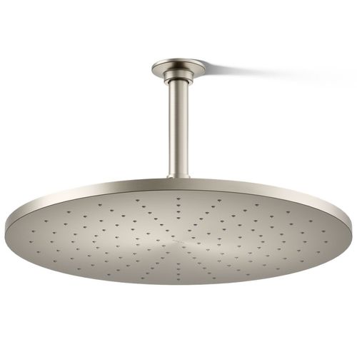 Main product image of Contemporary Round 14” 1-Function Rainhead, 2.5 GPM (Vibrant Brushed Nickel), K-13691-BN
