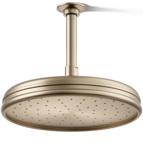 Main product image of Traditional 10" 1-Function Rainhead, 2.5 GPM (Vibrant Brushed Bronze), K-13693-BV