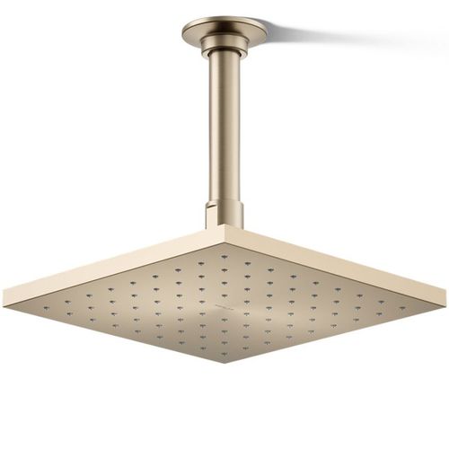 Main product image of Contemporary Square 8" 1-Function Rainhead, 2.5 GPM (Vibrant Brushed Bronze), K-13695-BV