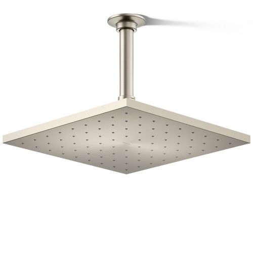 Main product image of Contemporary Square 10" 1-Function Rainhead, 2.5 GPM (Vibrant Brushed Nickel), K-13696-BN