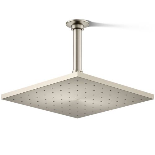 Main product image of Contemporary Square 10" 1-Function Rainhead, 1.75 GPM (Vibrant Brushed Nickel), K-13696-G-BN