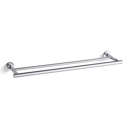 Main product image of Purist 24" Double Towel Bar (Polished Chrome), K-14375-CP
