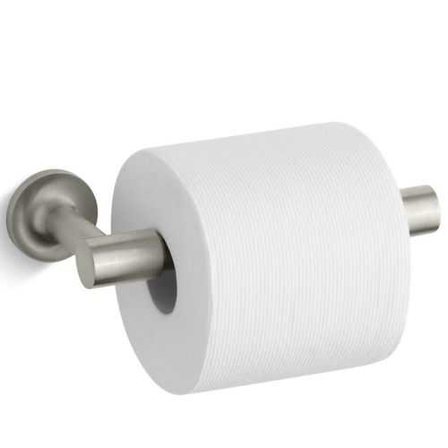 Main product image of Purist Pivoting Toilet Paper Holder (Vibrant Brushed Nickel), K-14377-BN