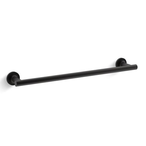 Main product image of Purist 18" Towel Bar (Matte Black), K-14435-BL
