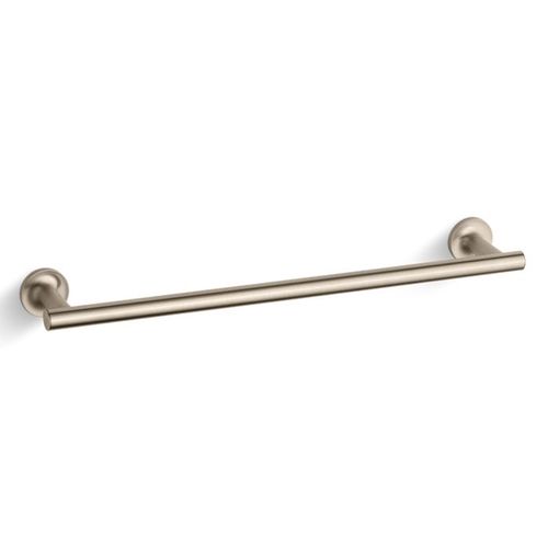 Main product image of Purist 18" Towel Bar (Vibrant Brushed Bronze), K-14435-BV