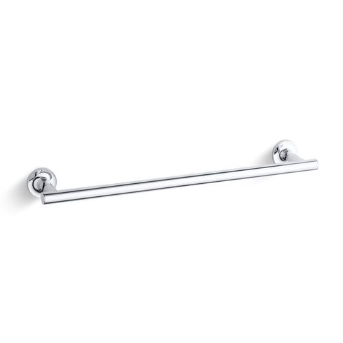 Main product image of Purist 18" Towel Bar (Polished Chrome), K-14435-CP