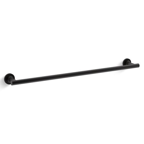 Main product image of Purist 24" Towel Bar (Matte Black), K-14436-BL