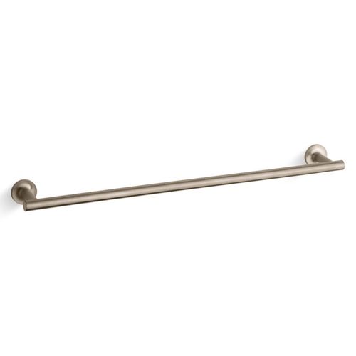 Main product image of Purist 24" Towel Bar (Vibrant Brushed Bronze), K-14436-BV
