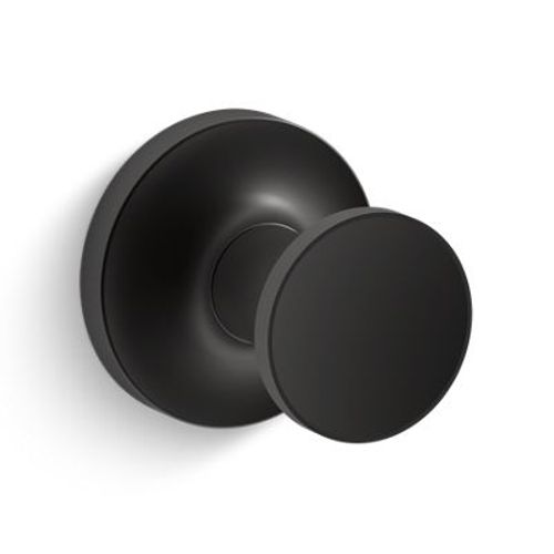 Main product image of Purist Robe Hook (Matte Black), K-14443-BL