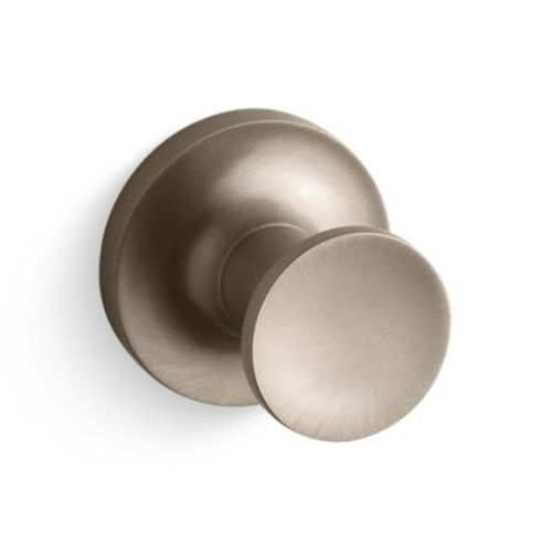 Main product image of Purist Robe Hook (Vibrant Brushed Bronze), K-14443-BV