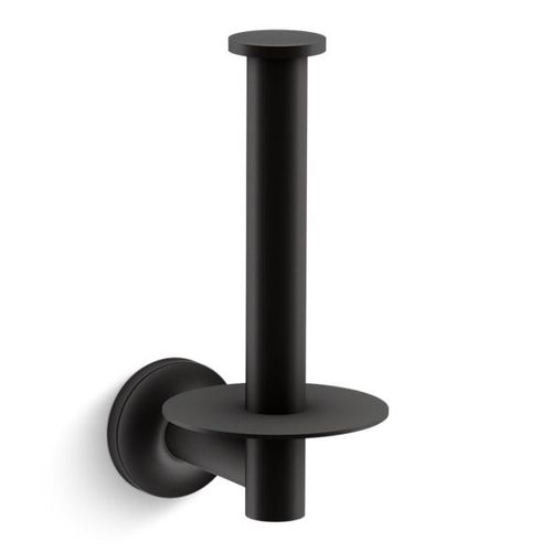 Main product image of Purist Vertical Toilet Paper Holder (Matte Black), K-14444-BL