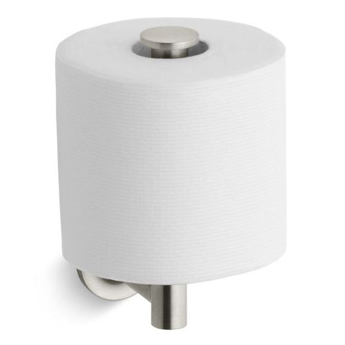 Main product image of Purist Vertical Toilet Paper Holder (Vibrant Brushed Nickel), K-14444-BN