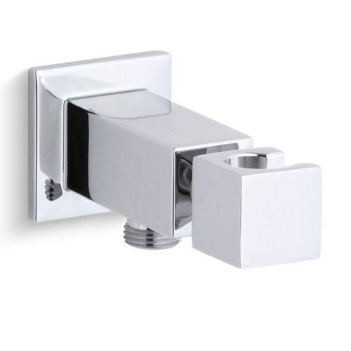 Main product image of Loure Wall Mount Handshower Holder w/ Supply Elbow (Polished Chrome), K-14791-CP