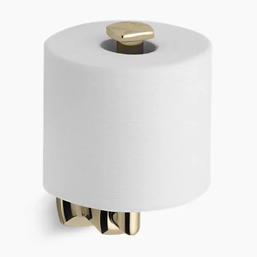 Main product image of Margaux Vertical Toilet Paper Holder (Vibrant French Gold), K-16255-AF