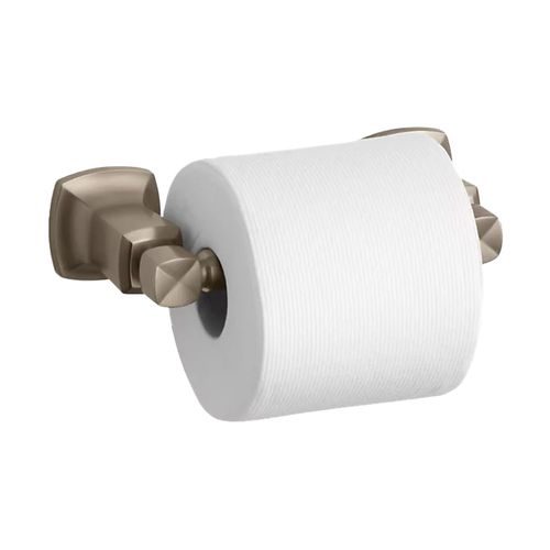 Main product image of Margaux Horizontal Toilet Paper Holder (Vibrant Brushed Bronze), K-16265-BV